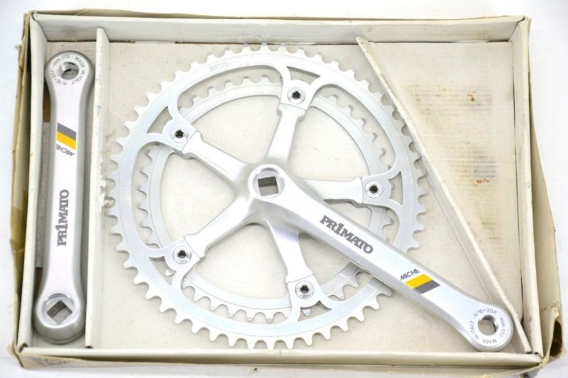 Miche Primato Road Crankset 170mm 52 / 42 Chainrings Made in Italy NIB NOS Giro - Image 3