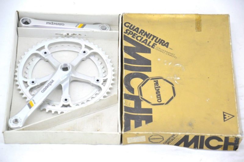 Miche Primato Road Crankset 170mm 52 / 42 Chainrings Made in Italy NIB NOS Giro - Image 4