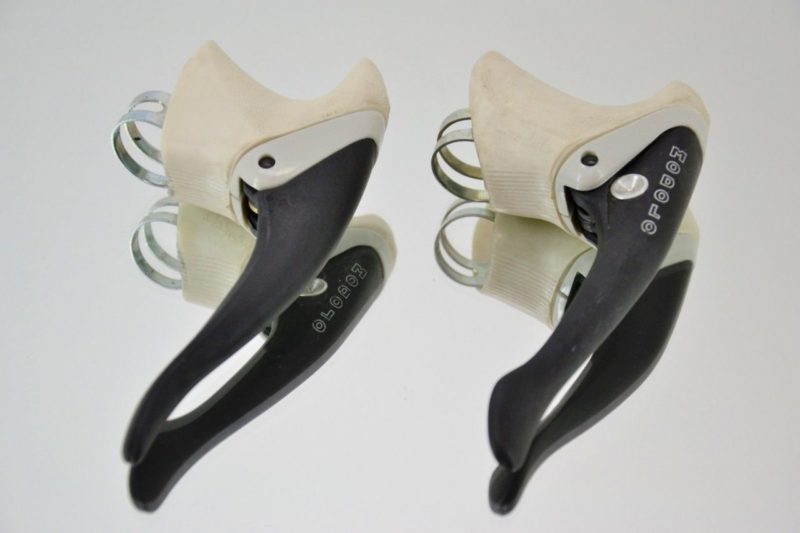 Modolo QT-EXE Aero Brake Levers WHITE NOS Aero Internally Routed Made in Italy