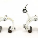 Modolo NOS 'Team' White Road Brake Set 1980s Made in Italy - Image 2