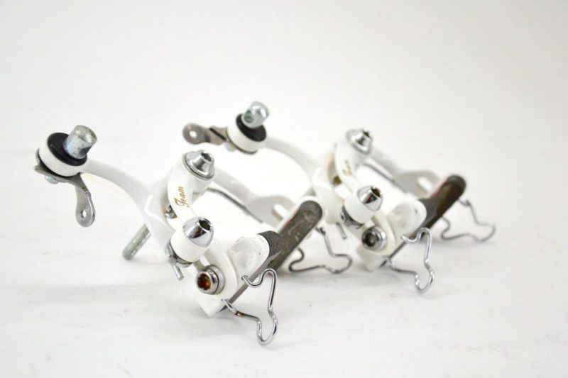 Modolo NOS 'Team' White Road Brake Set 1980s Made in Italy - Image 4