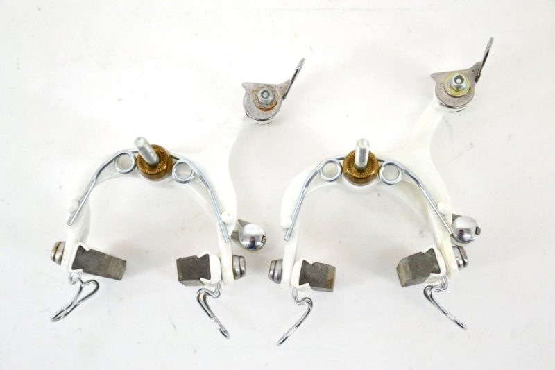 Modolo NOS 'Team' White Road Brake Set 1980s Made in Italy - Image 5