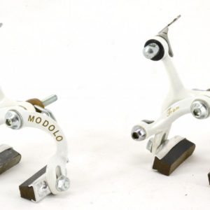 Modolo NOS 'Team' White Road Brake Set 1980s Made in Italy