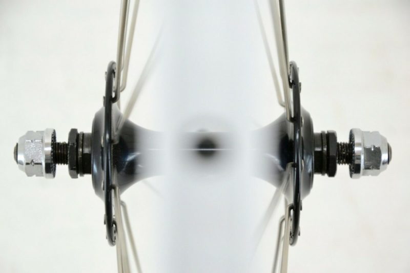 NEW Ambrosio Pista Track Wheelset 28 / 32 Hole White / Black Cicli Berlinetta - Image 8
