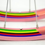 NEW Ambrosio Pista Track Wheelset 28 / 32 Spokes Cicli Berlinetta Logo Fixie - Image 8