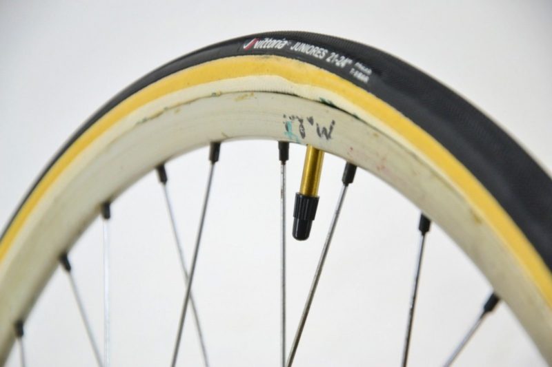 Vittoria 'Juniores 21mm' Tubular Tyre Tan / Black 24" Track Pista Road - Image 3