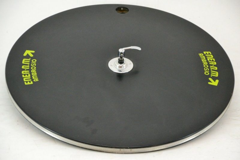 NOS Ambrosio ENER.N.M. Front Lenticular Tubular Disc Wheel 700c 622 Moser FES - Image 5