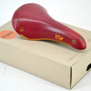 NOS Brooks 'Colt' Saddle Pink Leather Made in England L'Eroica