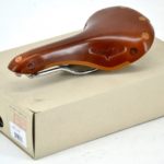 NOS Brooks 'Swift Chrome' Saddle Honey Leather Made in England L'Eroica Classic - Image 3