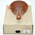 NOS Brooks 'Swift Chrome' Saddle Honey Leather Made in England L'Eroica Classic - Image 4