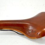 NOS Brooks 'Swift Chrome' Saddle Honey Leather Made in England L'Eroica Classic - Image 5