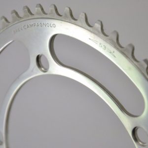 NOS Campagnolo Record Chainring Road 3/32" 53T Vintage Hand Made In Italy Masi