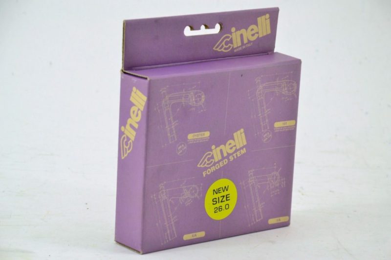 NOS Cinelli Silver Vintage XA Road Stem 105mm 26.0mm 22.2mm Campagnolo L'Eroica - Image 8
