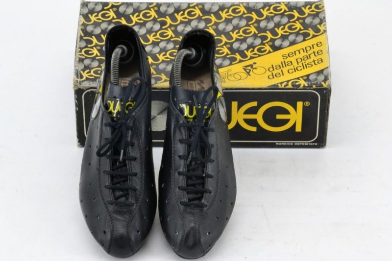 NOS Duegi 'Mod 101' Italian Leather Cycling Shoes EUR40 US7 L'Eroica Vintage - Image 3