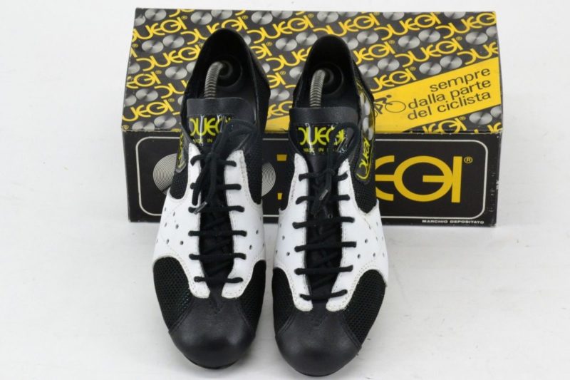 NOS Duegi 'Mod 115' Classic Italian Leather Cycling Shoes EUR39.5 US6 L'Eroica - Image 4