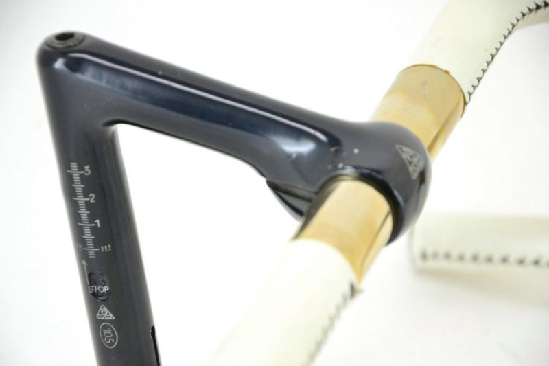 NOS ITM Tornado Superleggero Bar & 105mm Quill Stem Gold-Plated Modolo Levers - Image 9