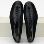 NOS Italian Black Leather Cycling Shoes 'Extra Lusso' Size EUR46 US12.5 L'Eroica - Image 4
