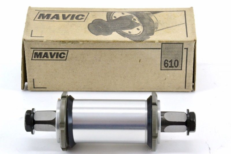 NOS MAVIC ZAP 610 URD Universal Triple Bottom Bracket 124mm 80s Made in France