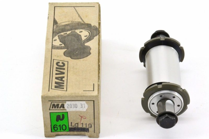 NOS MAVIC ZAP 610 URD Vintage Universal Bottom Bracket 119mm 80s Made in France - Image 2