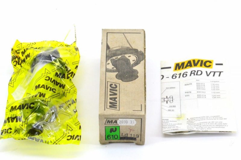 NOS MAVIC ZAP 610 URD Vintage Universal Bottom Bracket 119mm 80s Made in France - Image 3