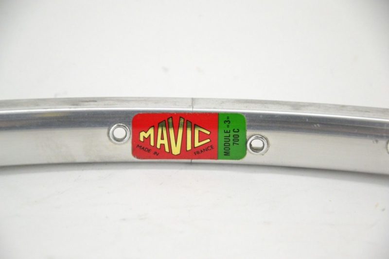 NOS Mavic 'Module 3' Clincher Road Rim Silver 40H 700c 622 22mm 500g
