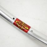 NOS Mavic 'Red/Gold Logo' Tubular Rim Silver 36H 700c 622 22mm 350g 1960s 1970s - Image 3