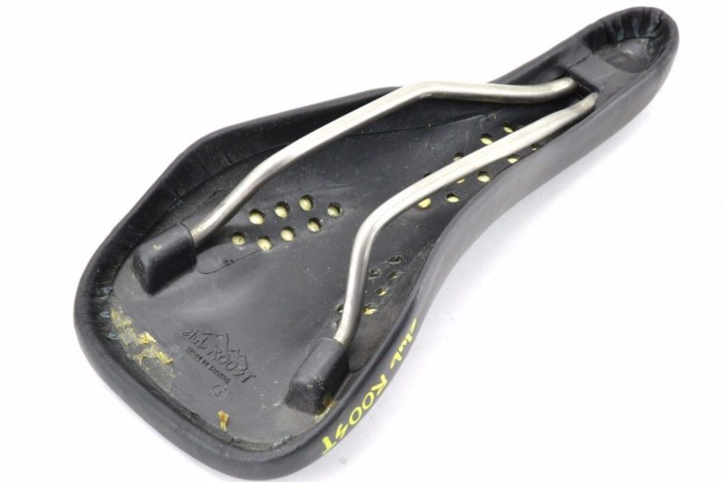 NOS NIB Team Roost Racing Saddle Titanium Rails Black MTB Road Selle Flite '90s - Image 7