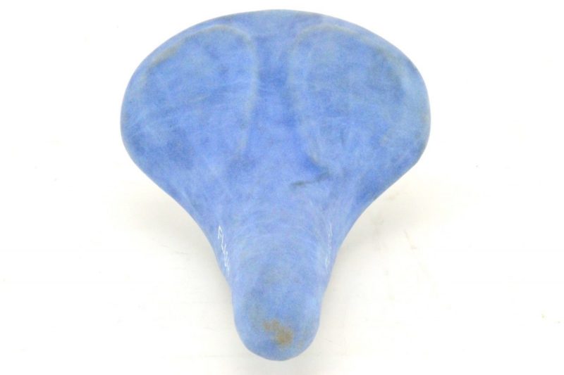 NOS Perache 'Flash' Ladies Saddle Sky Blue Suede Style Classic Retro L'Eroica - Image 2
