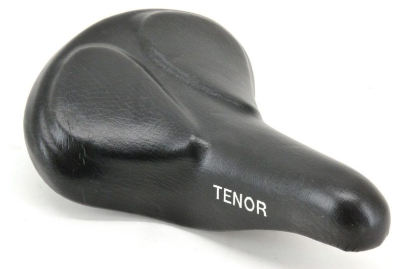 NOS Perache 'Tenor' Ladies Saddle Black Synthetic Classic Retro L'Eroica