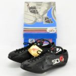NOS SIDI Professional Italian Kangaroo Leather Cycling Shoes EUR40 US7 L'Eroica - Image 2