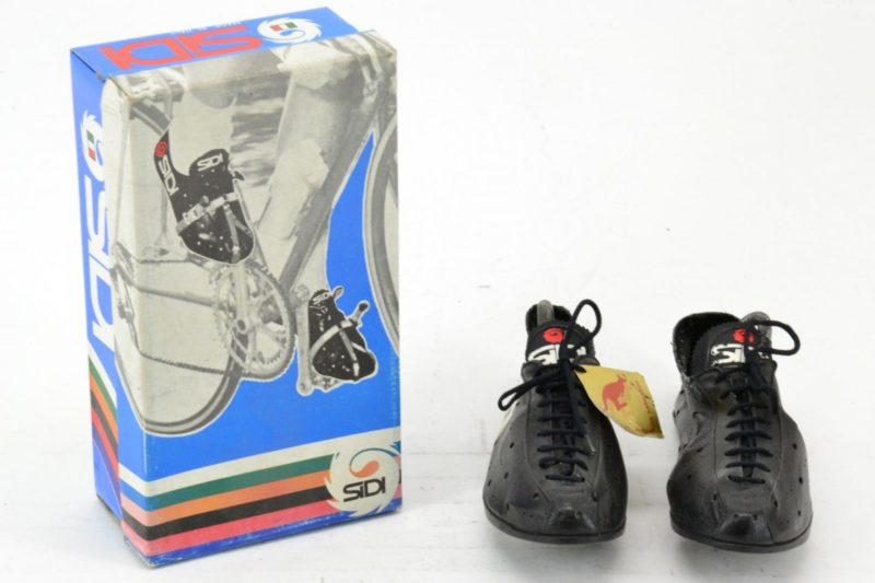 NOS SIDI Professional Italian Kangaroo Leather Cycling Shoes EUR40 US7 L'Eroica - Image 3