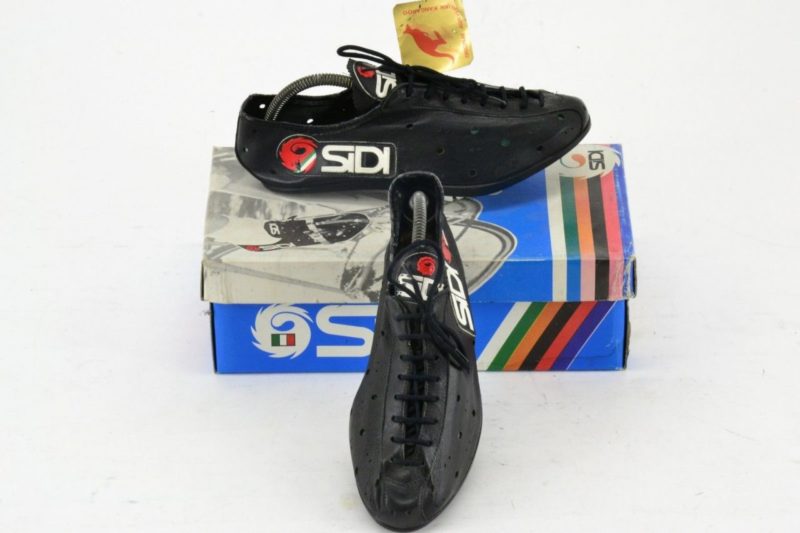 NOS SIDI Professional Italian Kangaroo Leather Cycling Shoes EUR40 US7 L'Eroica - Image 5