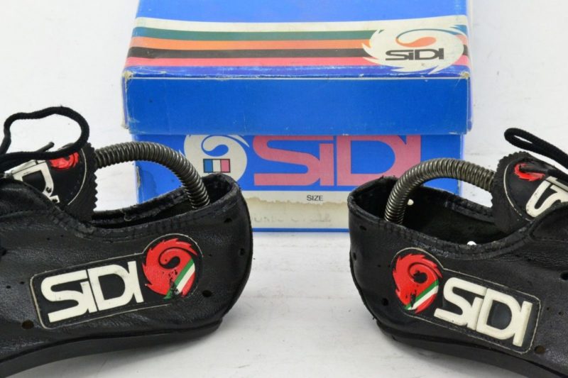 NOS SIDI Professional Italian Kangaroo Leather Cycling Shoes EUR40 US7 L'Eroica - Image 6