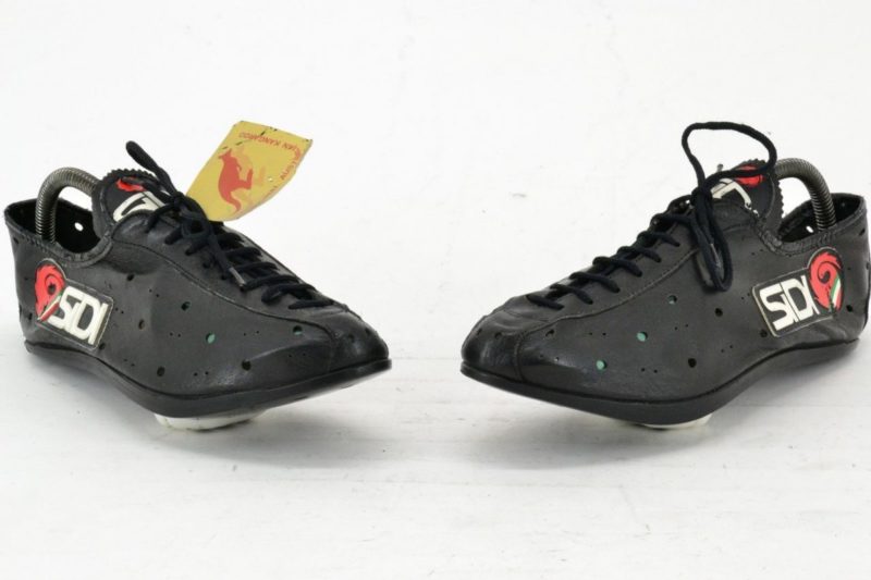 NOS SIDI Professional Italian Kangaroo Leather Cycling Shoes EUR40 US7 L'Eroica - Image 8