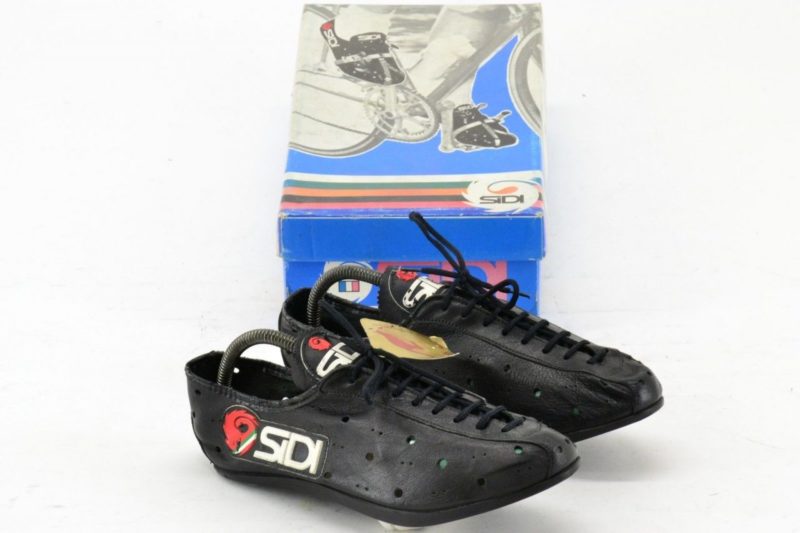 NOS SIDI Professional Italian Kangaroo Leather Cycling Shoes EUR40 US7 L'Eroica