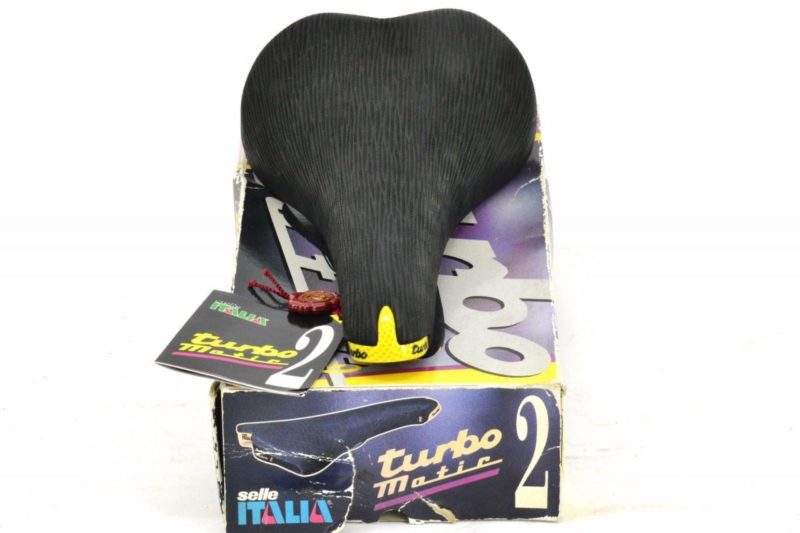 NOS Selle Italia Turbomatic 2 Vintage Road Bike Saddle 1995 Campagnolo Record - Image 4