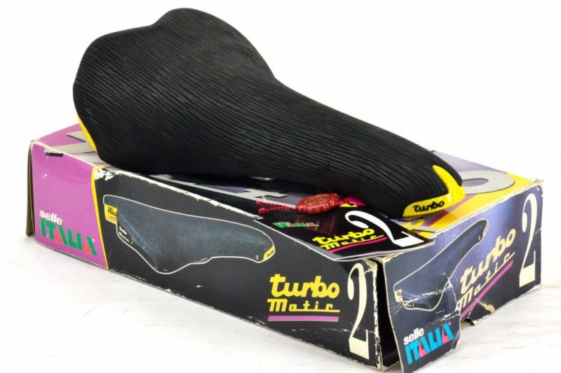 NOS Selle Italia Turbomatic 2 Vintage Road Bike Saddle 1995 Campagnolo Record