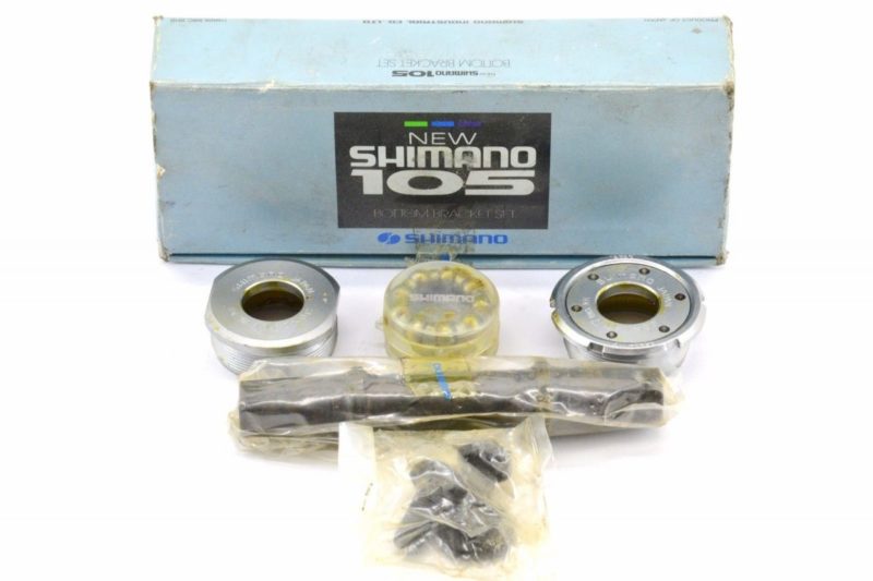 NOS Shimano 105 BB-1050 Bottom Bracket Italian 36x24TPI Vintage L'Eroica Japan - Image 2