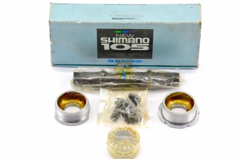 NOS Shimano 105 BB-1050 Bottom Bracket Italian 36x24TPI Vintage L'Eroica Japan - Image 3