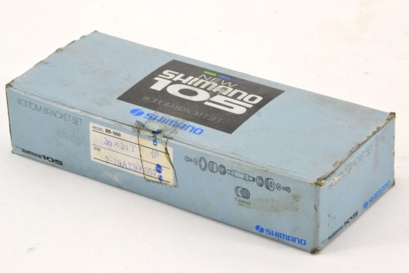 NOS Shimano 105 BB-1050 Bottom Bracket Italian 36x24TPI Vintage L'Eroica Japan - Image 5