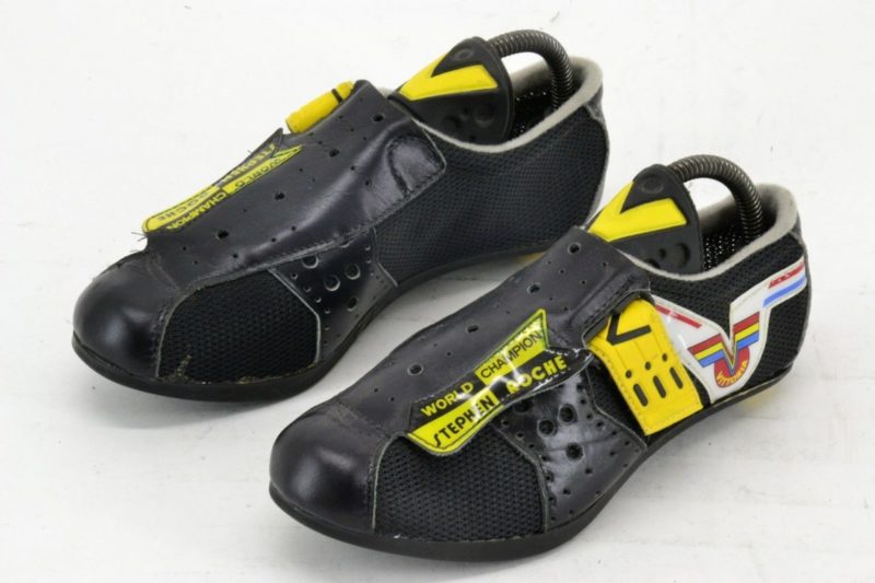 NOS Vittoria 'Stephen Roche' Classic Leather Cycling Shoes EUR38 US5.5 L'Eroica - Image 2