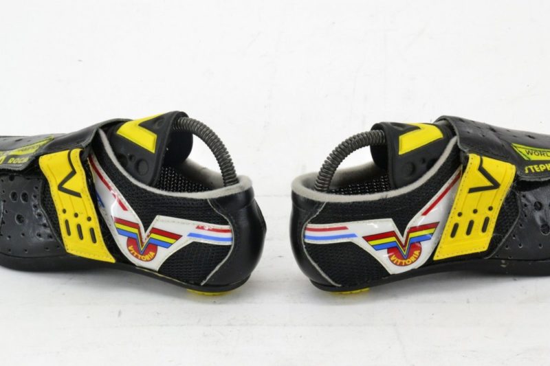 NOS Vittoria 'Stephen Roche' Classic Leather Cycling Shoes EUR38 US5.5 L'Eroica - Image 5