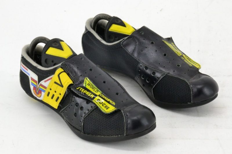 NOS Vittoria 'Stephen Roche' Classic Leather Cycling Shoes EUR38 US5.5 L'Eroica