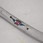Nisi Vintage Professional 36 Hole Drilled Silver Race Rim 700c 622 Tubular Used