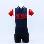 Olmo Embroidered Kids Wool Cycling Jersey Size 0 Small L'Eroica Vintage Columbus