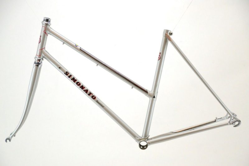 Oscar Simonato 'Special' Ladies Road Frame set. 52cm - Image 2