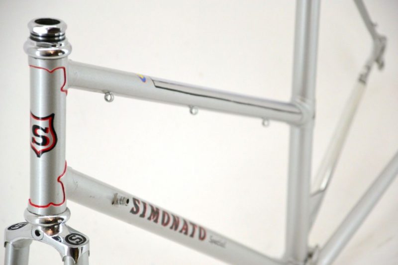 Oscar Simonato 'Special' Ladies Road Frame set. 52cm - Image 6