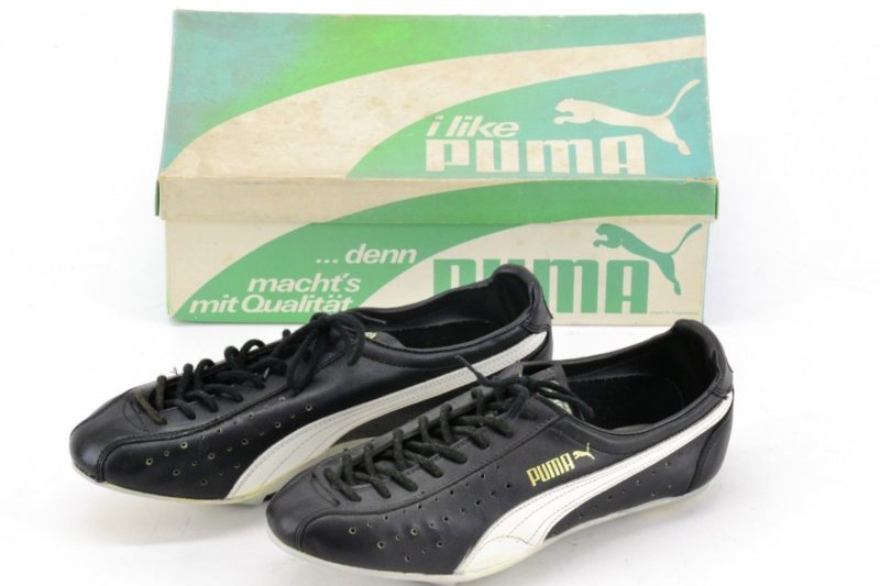 Puma Olympia Sprint 695 1976 Leather Cycling Shoes 6.5UK 8.5US 255mm Sole - NOS - Image 3