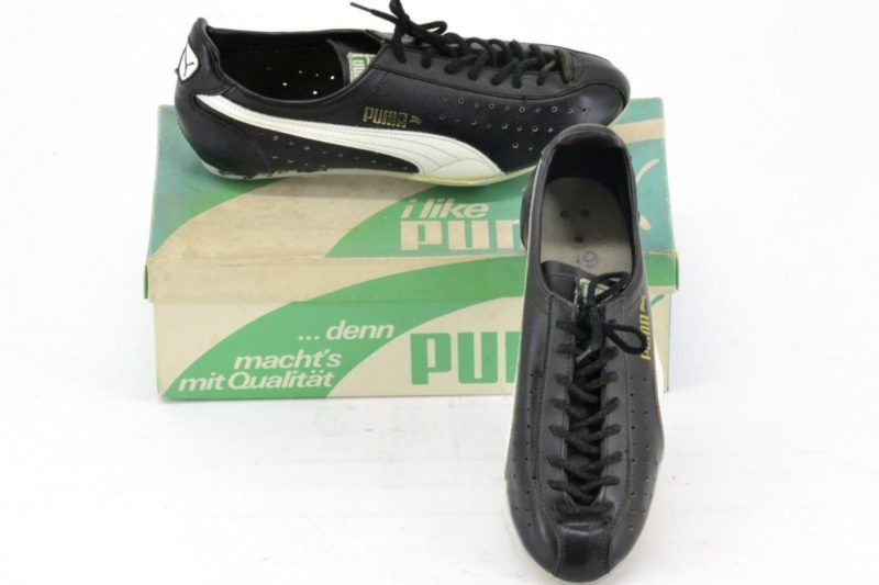 Puma Olympia Sprint 695 1976 Leather Cycling Shoes 6.5UK 8.5US 255mm Sole - NOS - Image 4