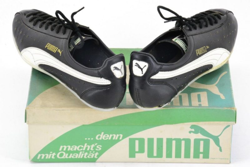 Puma Olympia Sprint 695 1976 Leather Cycling Shoes 6.5UK 8.5US 255mm Sole - NOS - Image 5
